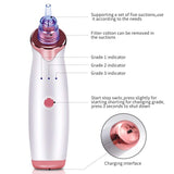 Diamond Dermabrasion Face Cleanser Electric Blackhead Pore Vacuum Suction