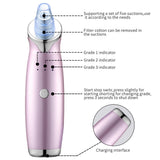 Diamond Dermabrasion Face Cleanser Electric Blackhead Pore Vacuum Suction