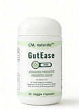 CML naturàle™ GutEase Plus Probiotic & Prebiotic Supplement – 40 Billion CFU, 6 Strains, 60 Capsules